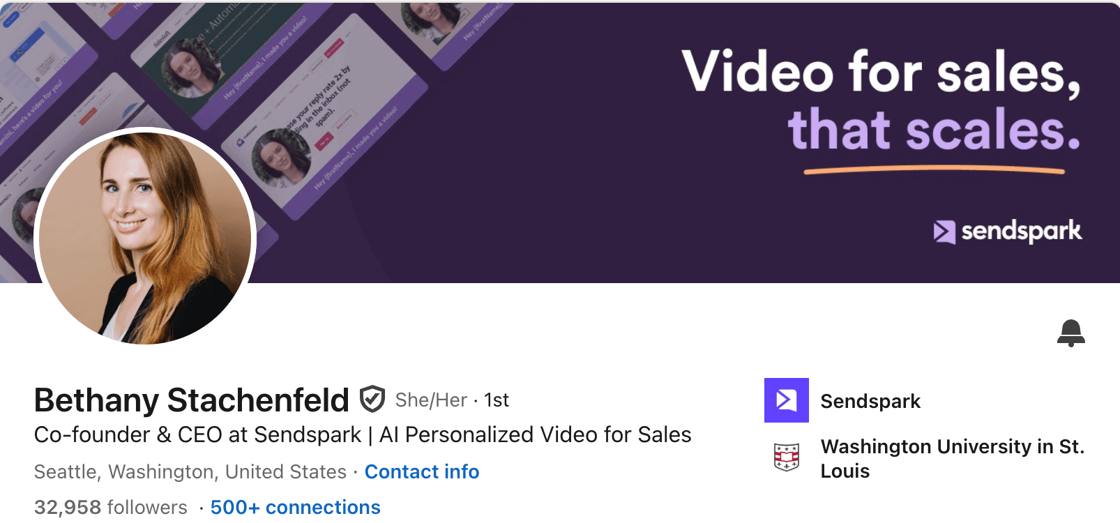 Bethany Stachenfeld's LinkedIn profile