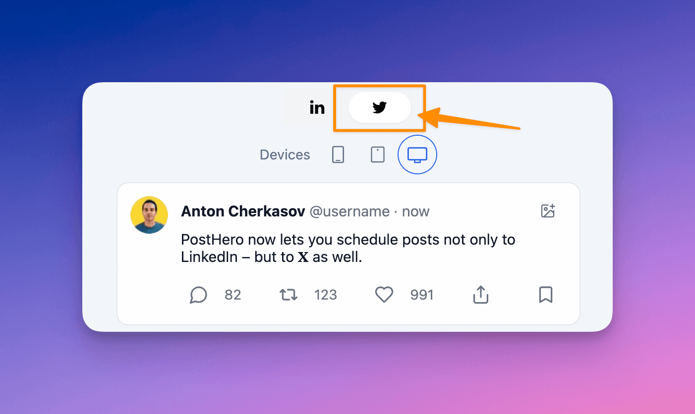 Cover Image for Schedule Posts to Twitter/X